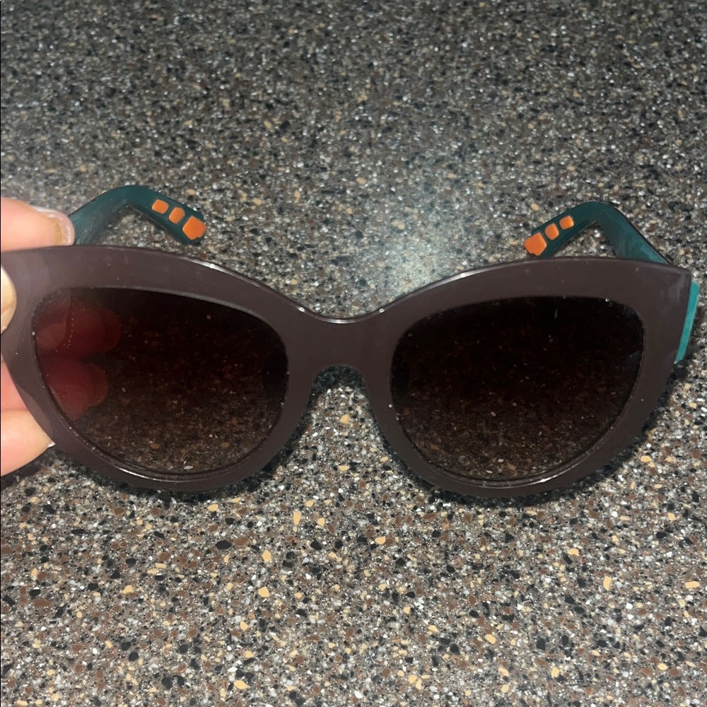 Dior Brown Cat-Eye Sunglasses